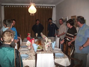 Friday Night Bible study meal