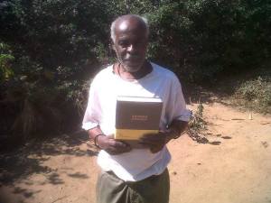 Mkhulu gets his large print bible