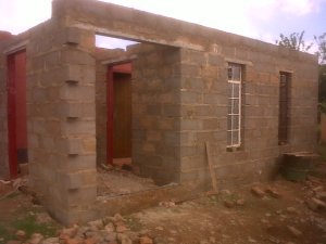 Gogo's house extension.