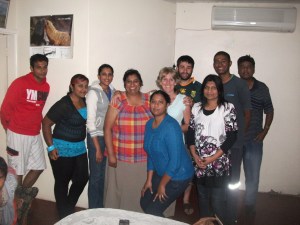 Meal with Mis's family