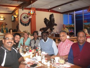 Visiting the pastors in Durban