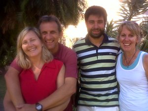 Us with Alan and Brenda Mackenzie