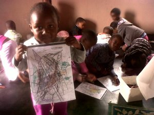 Little girl at Kid's Club