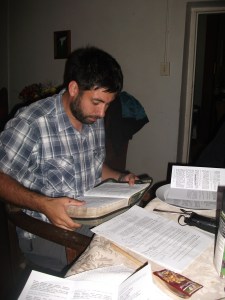 Salvador Teaching the Passover