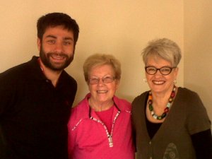 Salvador with Pam and Glenys