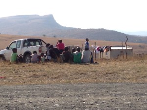 Phumlani witnessing in Cibili