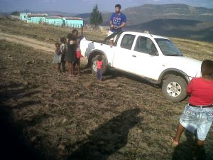 Salvador Preaching in Cibilili