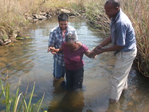 Baptising Mkhulu's Wife