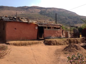 Mkhulu's place, where we have bible study