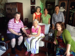 Lionel and Suzanne Letcher Visit Salvador's Grandmother in China