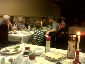 People at the Passover
