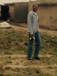 Phumlani preaches in Cibilili