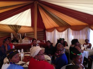 Mr and Mrs Dludla's wedding.