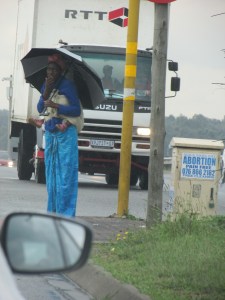 Beggar in Boksburg.