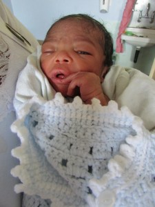 Blanket given to little one at Vryheid hospital