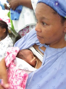 New born baby in Vryheid hospital. They are so tiny.