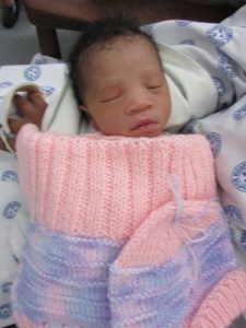 This kid will probably have grown into this jumper by the time winter sets in