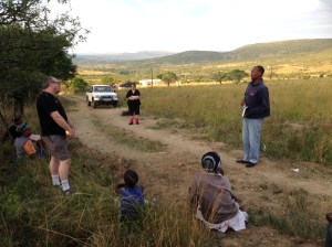 Phumlani shares after John shared the Gospel.