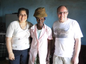 Visiting Gogo at another Mtshali home