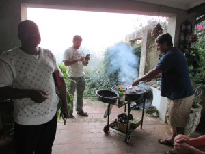 Cell group at Johnny and Kim