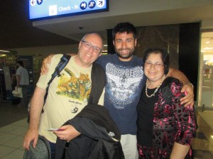 Saying goodbye to parents