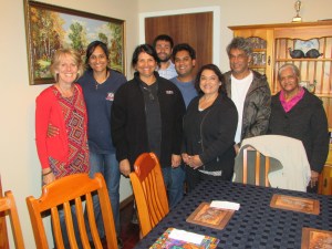 Enjoyed lovely Braai with Sam and LJ's families.