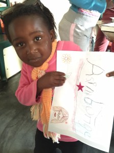 Asimbonge with her picture