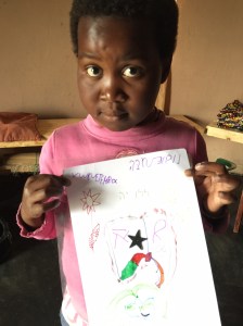 Mo with her Hebrew and Greek work