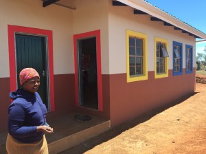 Outside Sicelo creche as it is today