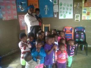 Sicelo creche as it was